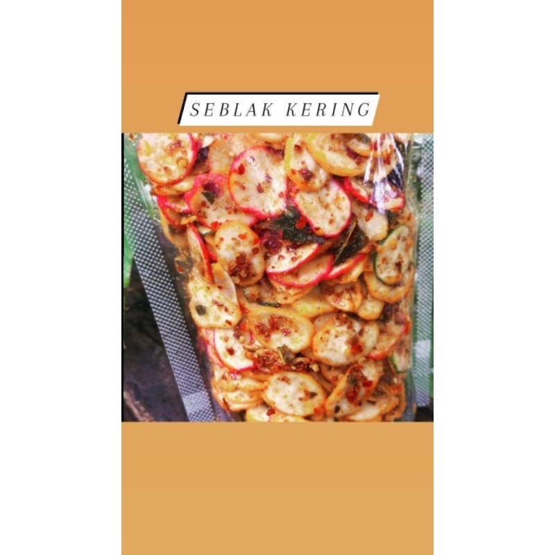 

Seblak Kering