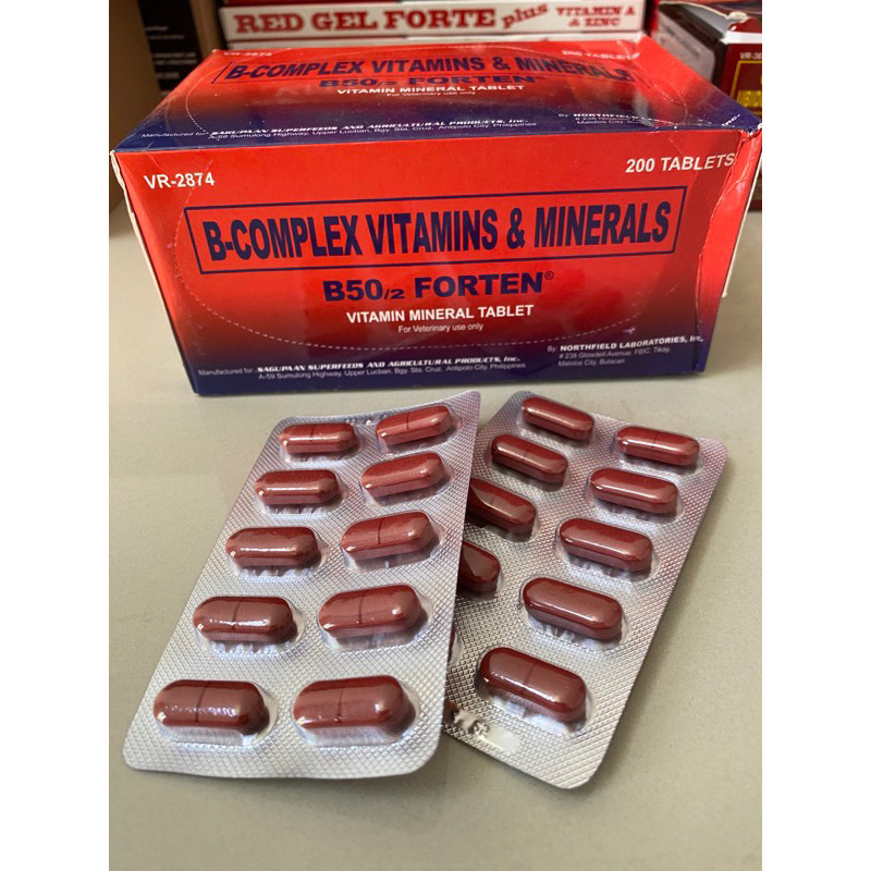 B50 Forten Original Vitamin Mineral Ayam