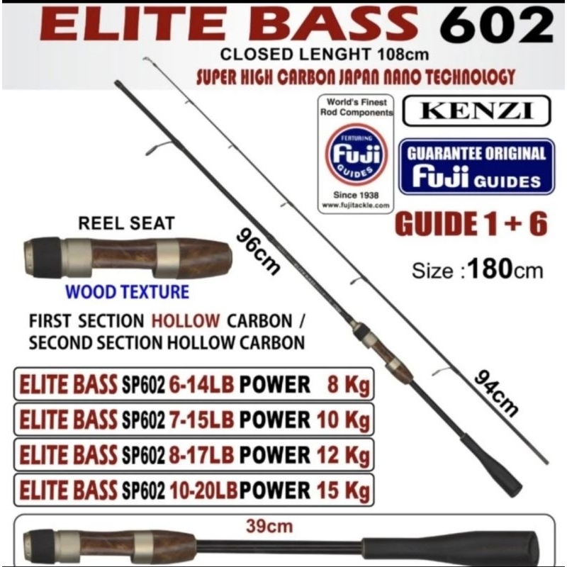 JORAN PANCING KENZI ELITE BASS 180 FUJI ORIGINAL