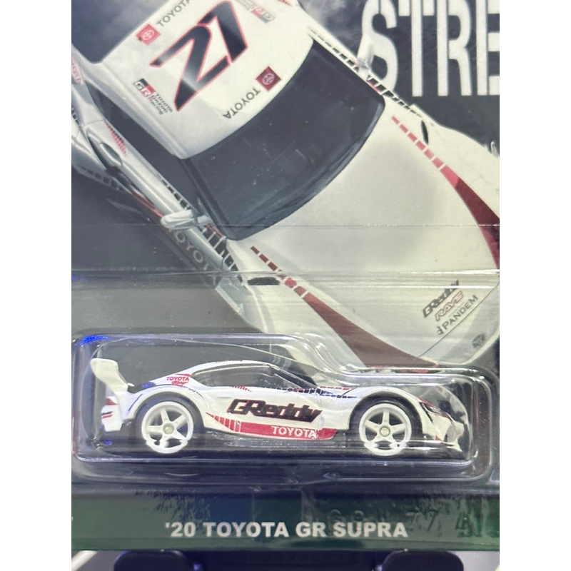 Hot Wheels 20 Toyota GR Supra Greddy Pandem Premium