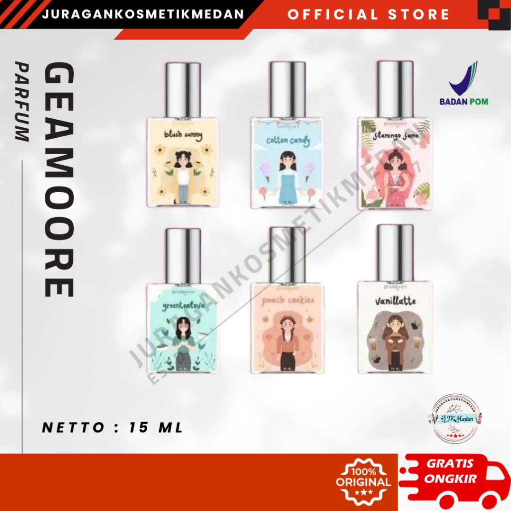 PARFUM GEAMOORE ADDICTED SERIES 15ML BPOM ZODIAC SERIES PARFUM SPRAY 15ML