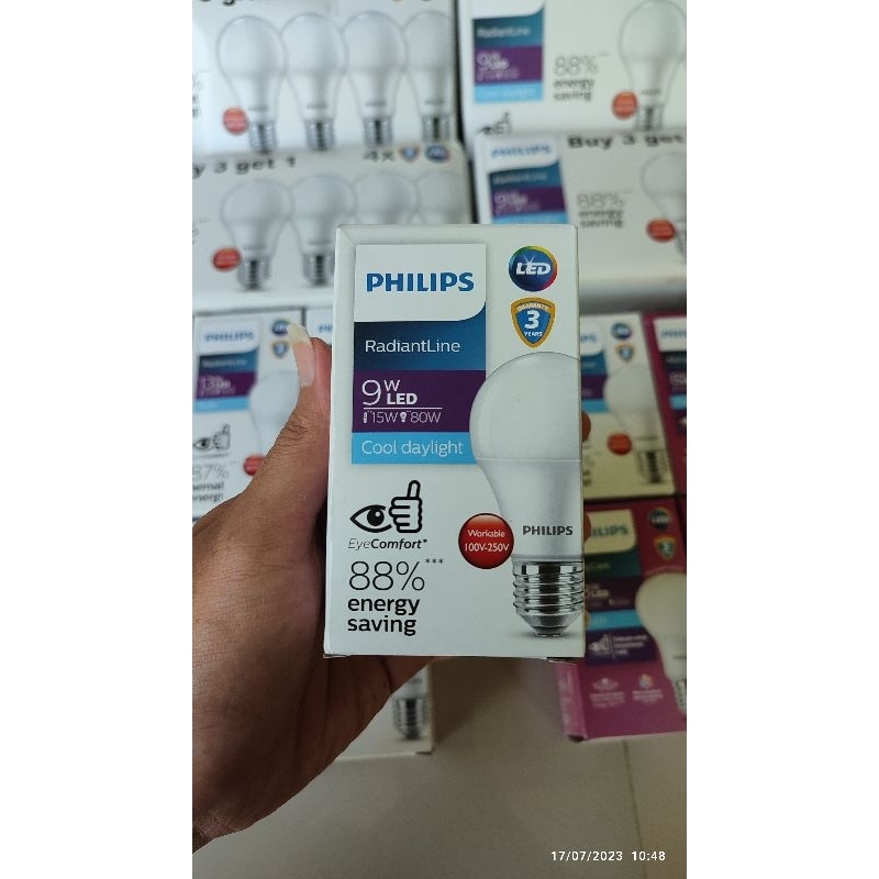 Lampu Philips led 9 watt putih