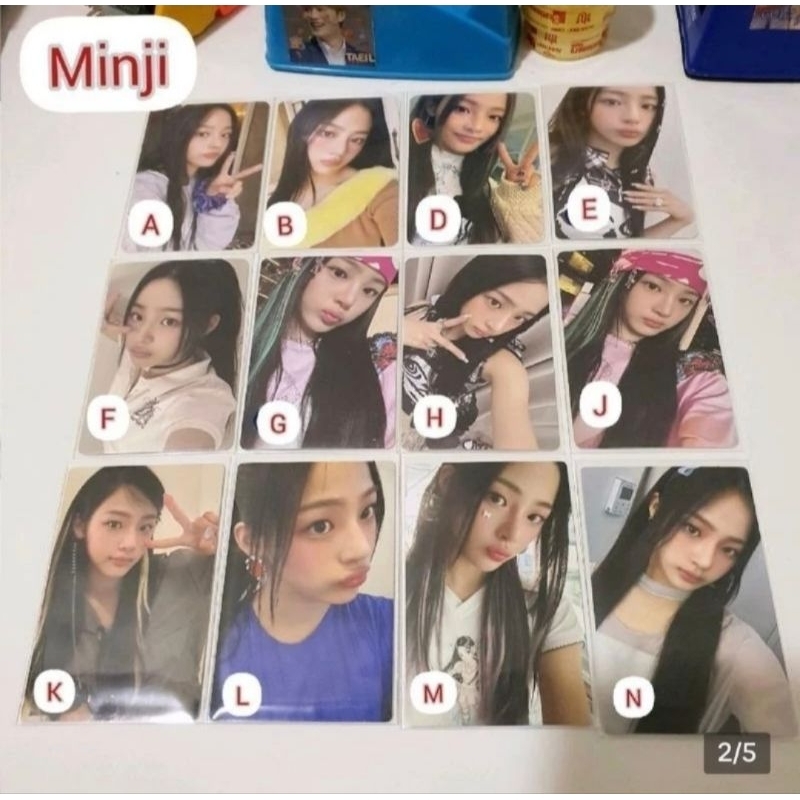 NEW JEANS danielle, haerin, minji official pc