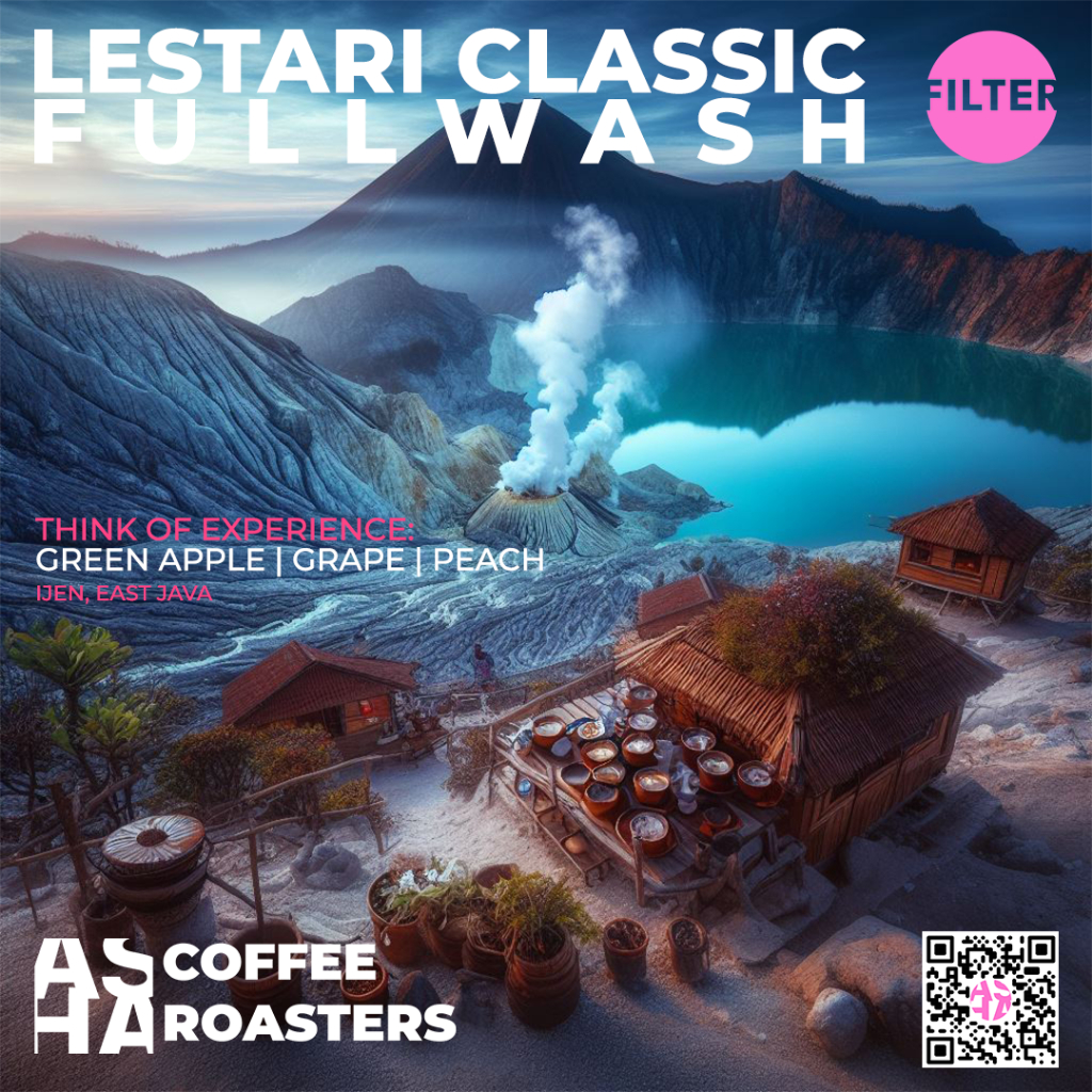 

LESTARI CLASSIC FULLWASH Filter Kopi Arabika Biji Kopi Single Origin 100 & 200 Gram