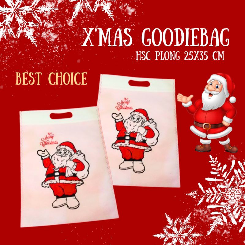 

TAS NATAL TENTENG PRESS HSC SPONBUN SERI NATAL SABLON 2 WARNA