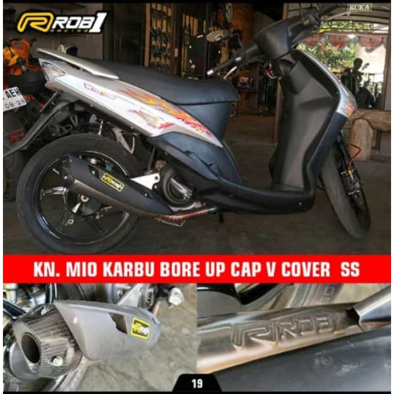 KNALPOT ROB1 ORIGINAL MIO SPORTY KARBU STD RACING SS