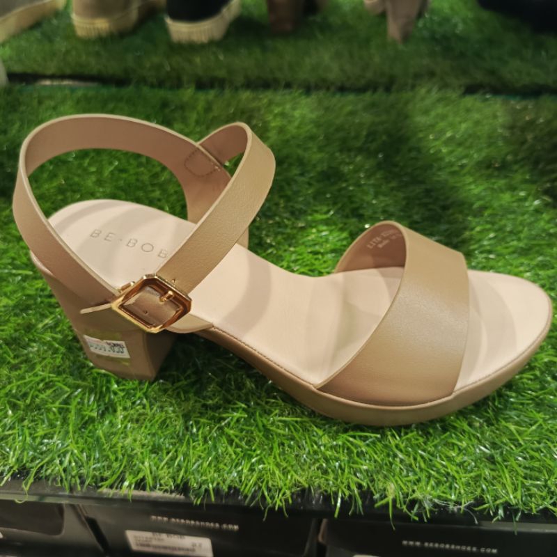 Murah lebay WEDGES HEELS WANITA BE.BOB TINGGI 5-6 CM || SANDAL WANITA WEDGES HAK LEBAR || WEDGES TAL