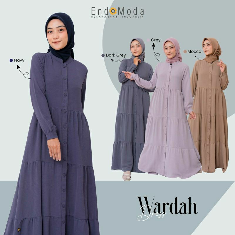Endomoda En Wardah Gamis Polos Cantik