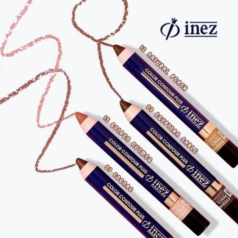 INEZ EYESHADOW PENCIL NEW/INEZ PENCIL EYESHADOW FREE RAUTAN INEZ