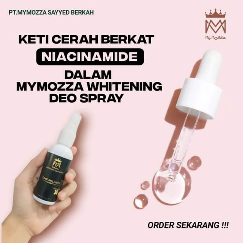[BPOM]WHITENING DEO SPRAY MY MOZZA 60 ML