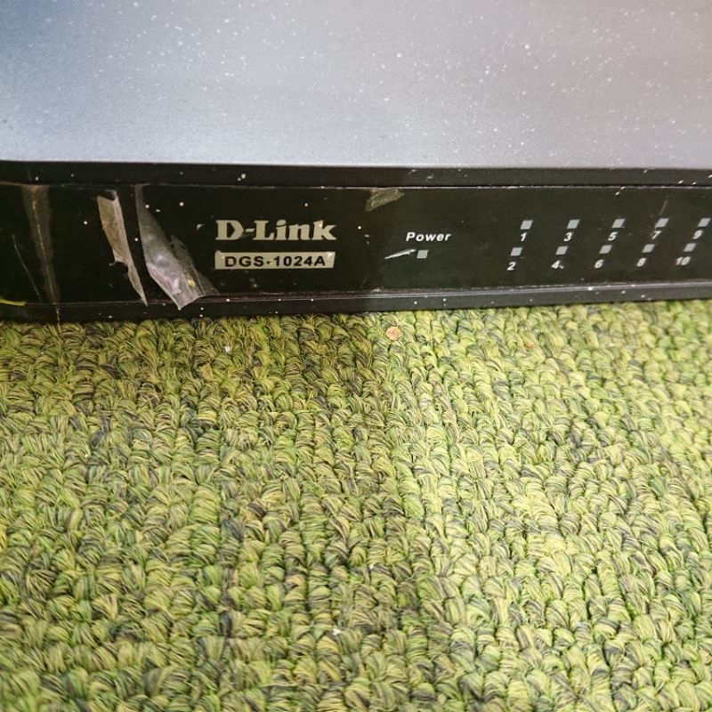 Switch hub 24 port gigabit Dlink DGS-1024A