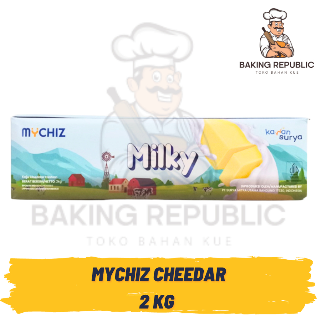 

MYCHIZ CHEESE CHEDDAR | 2 KG | CHEESE MYCHIZ