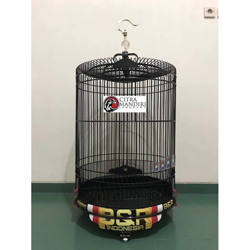 Sangkar Kandang Burung Murai No 2 BNR Decal PVC Original Asli