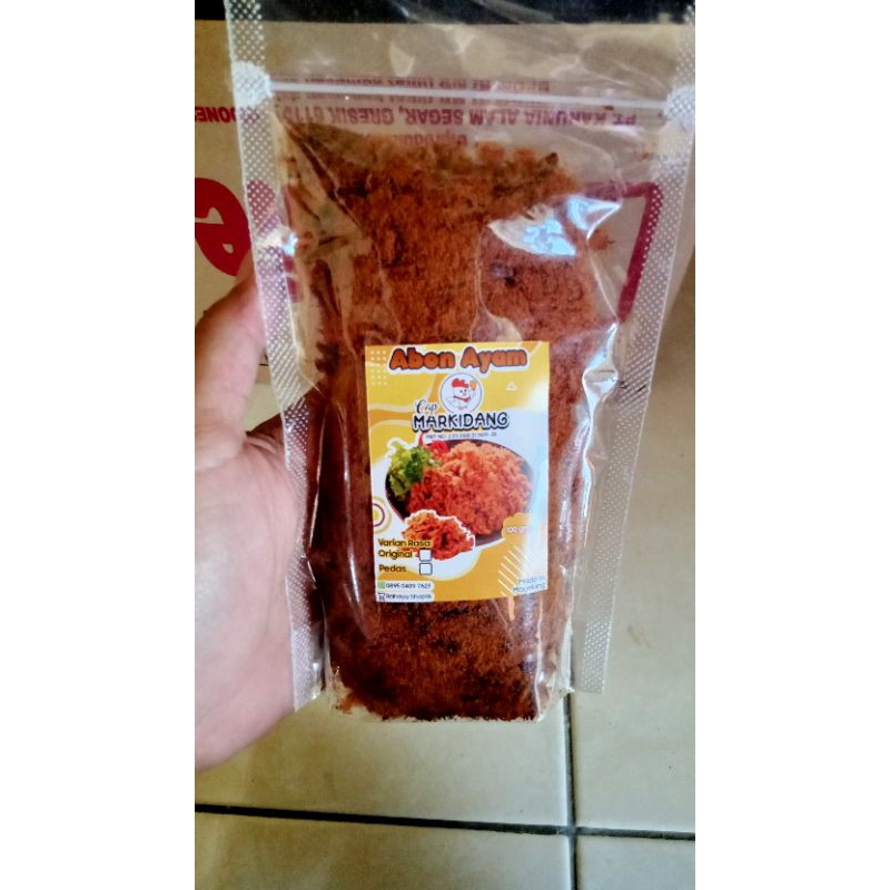 

Abon Ayam cap Markidang 100grm Rp 17.500