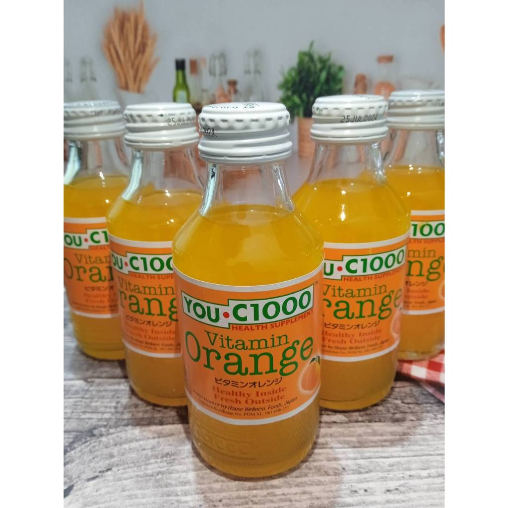 

You C 1000 Orange 140ml botol kaca / Beling / Vitamin C