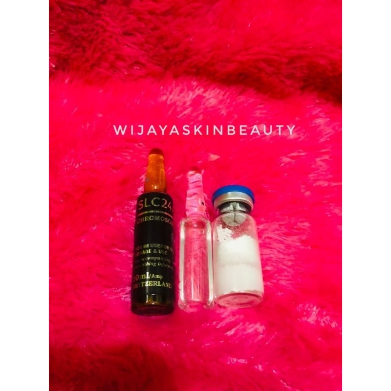 chromosome platinum dengan secret booster whitening