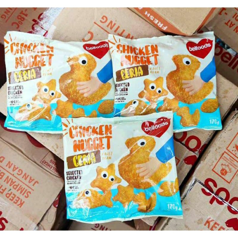 

chiken nugget ceria belfoods 170gr