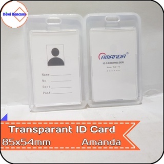 

ID Card Transparan Amanda 1pak