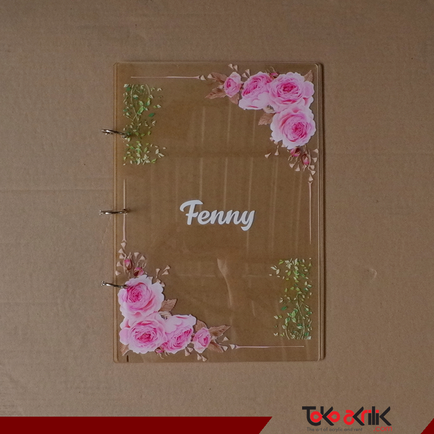 

ACRYLIC COVER BINDER - SAMPUL BINDER