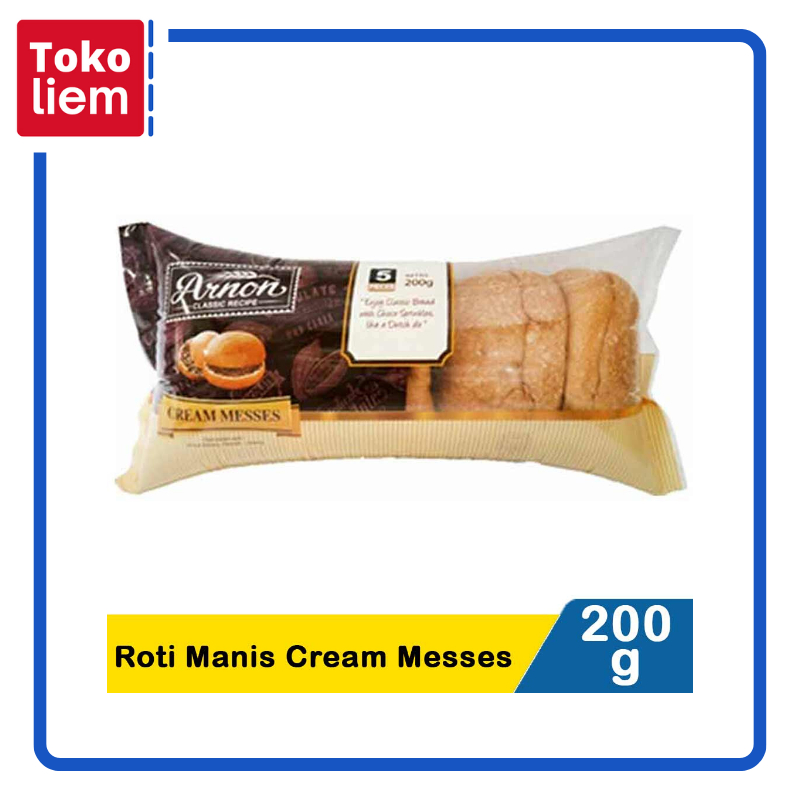 

Arnon Roti Manis 5'S Cream Messes 200G