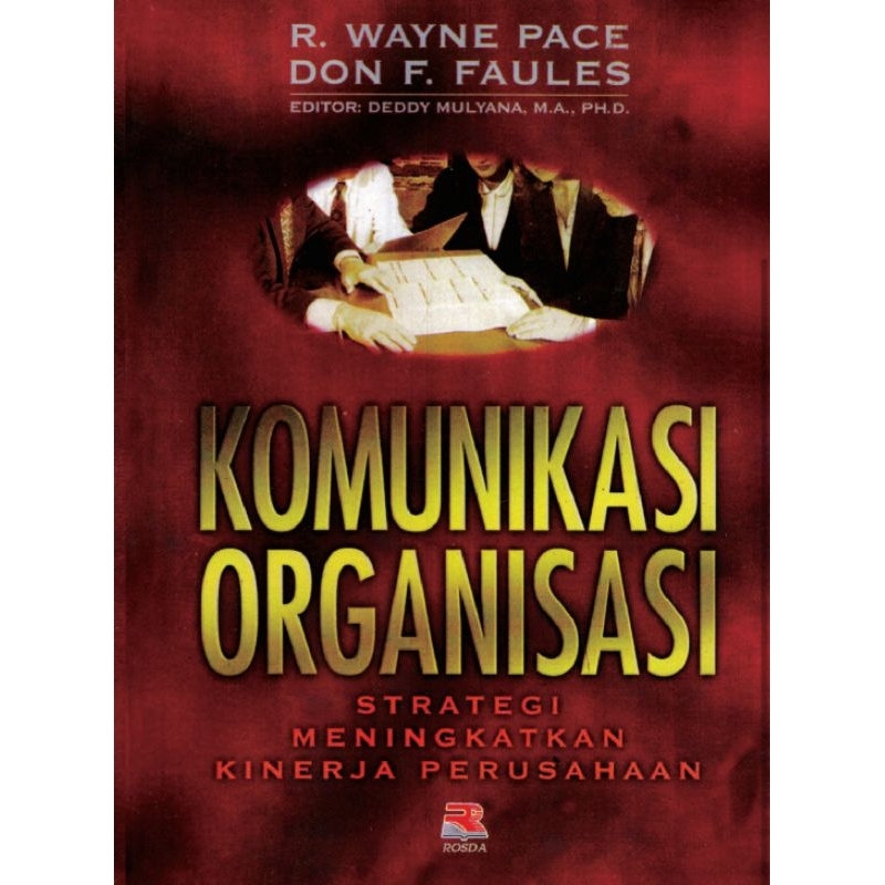 

Buku Komunikasi Organisasi by R. Wayne Pace