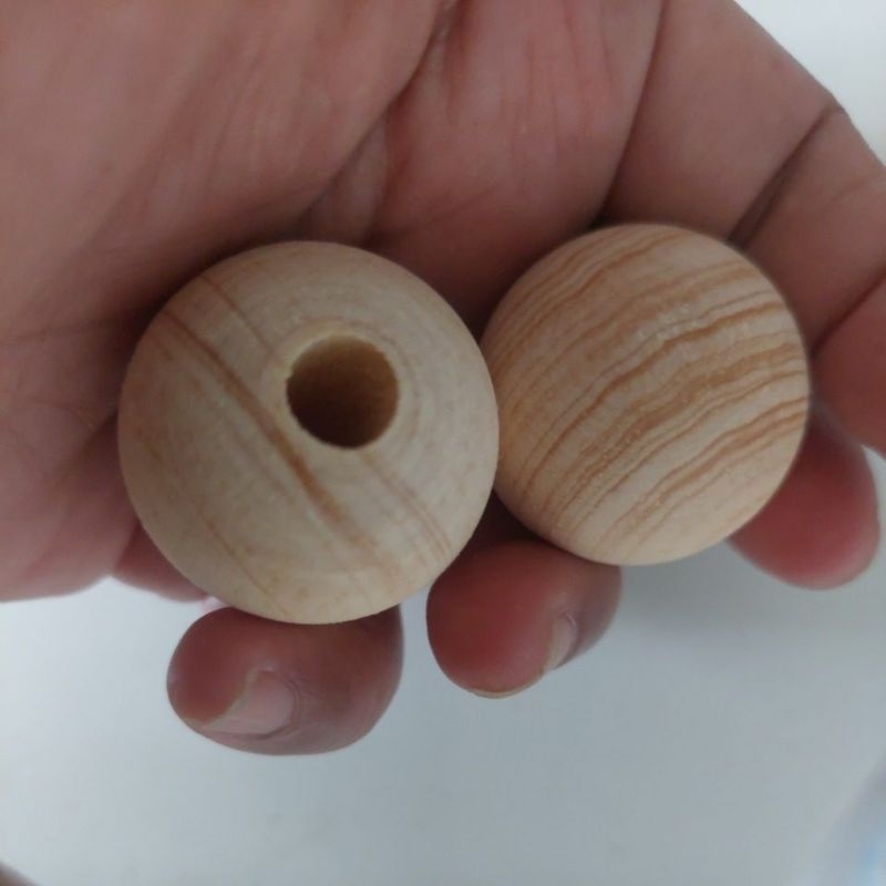bola kayu 3 cm