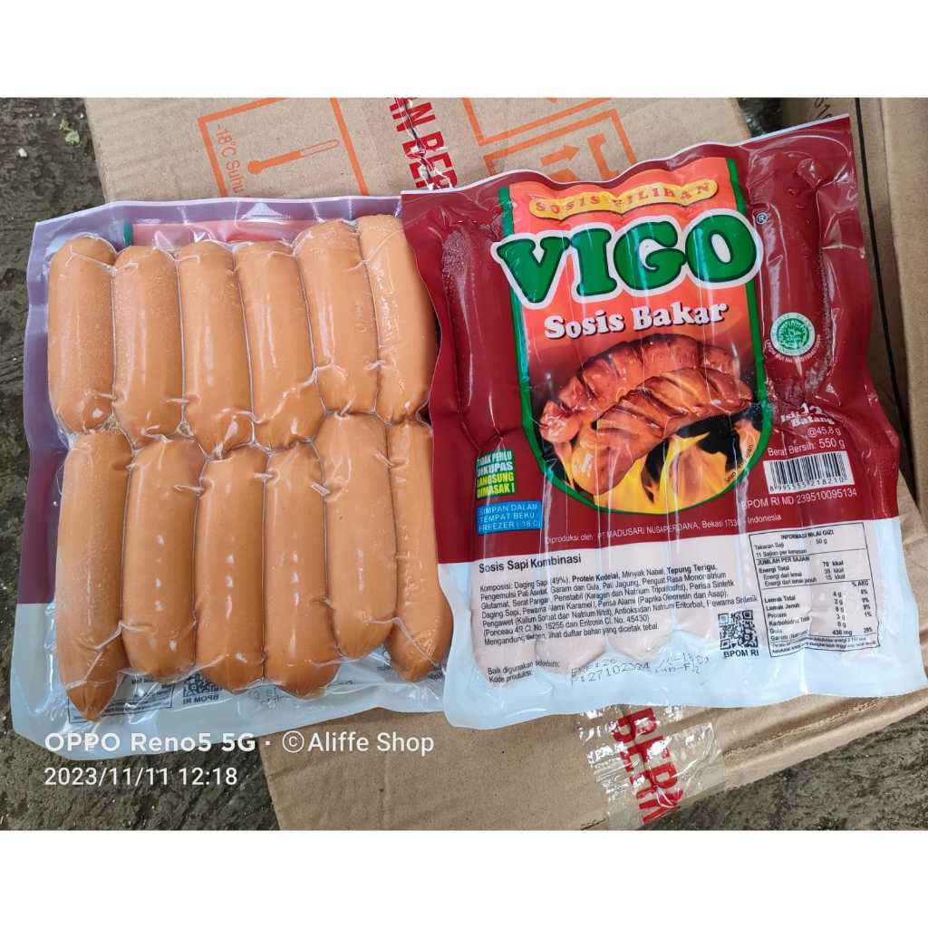 

Vigo Sosis Jumbo Isi 12 Pcs