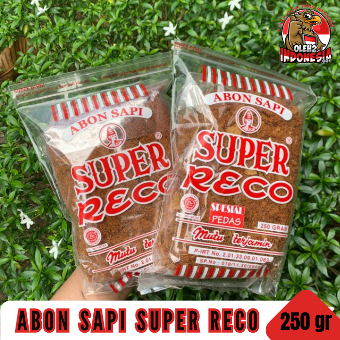 

Abon Sapi Super Merk Reco Khas Boyolali 250gr