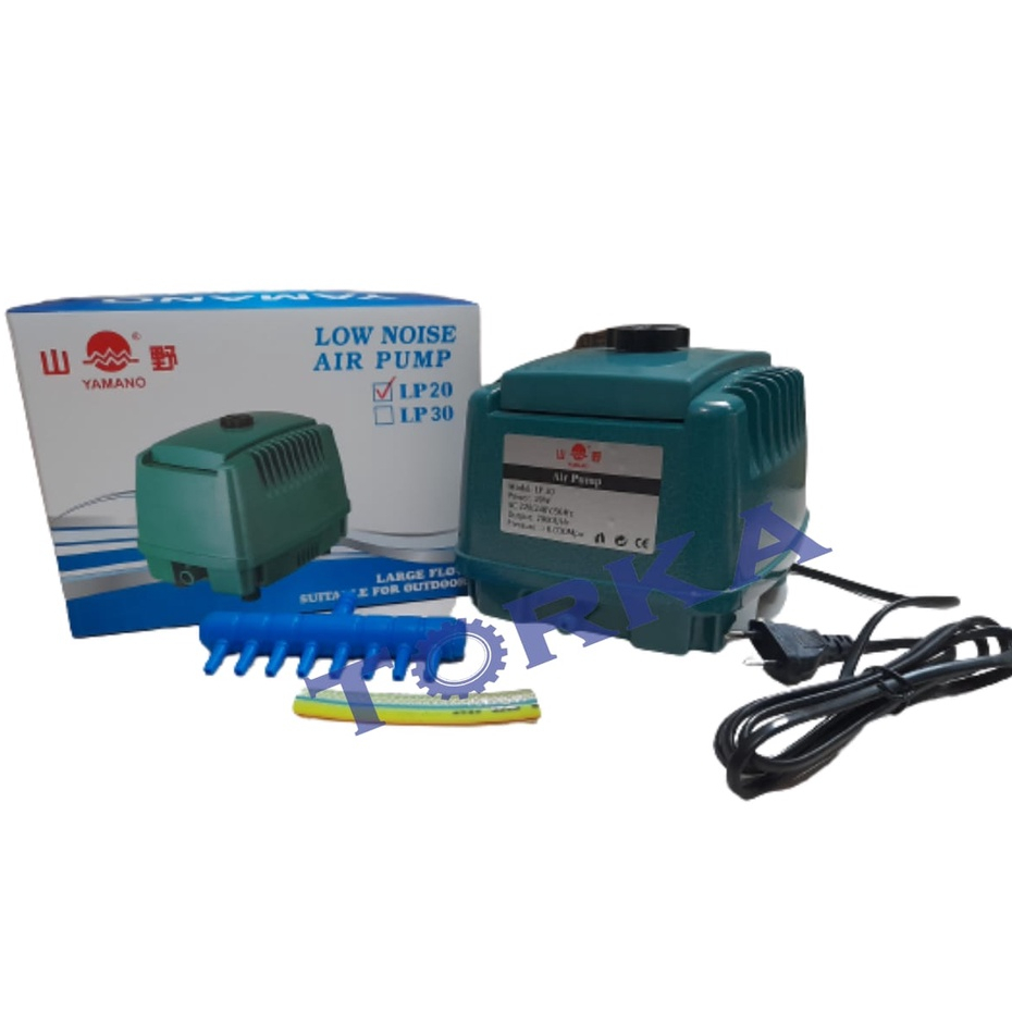 Air Pump YAMANO LP20 Pompa Udara Aerator Suara Halus