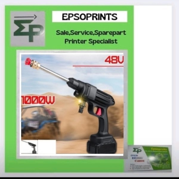 Alat Steam Cuci motor mobil cordless jet cleaner baterai 48V