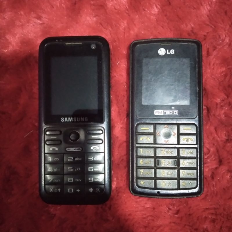 lg samsung 2 unit hp jadul unik langka vintage lawas kolektor item