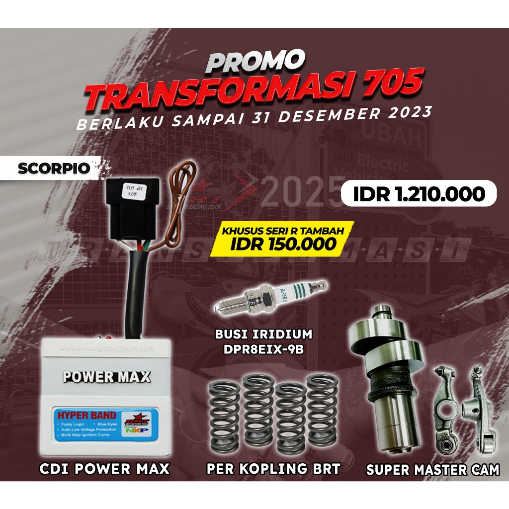 PAKET CDI SCORPIO BRT