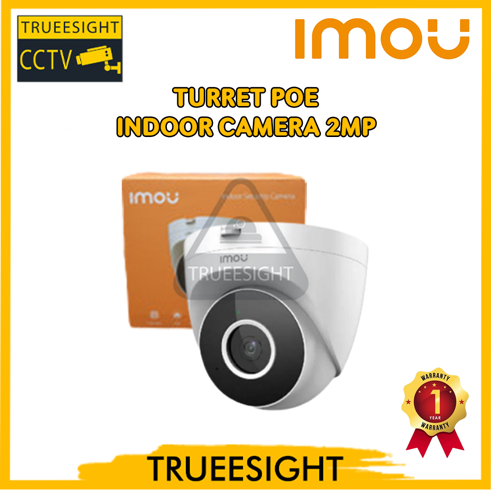 CCTV IMOU Turret POE 2MP IPC T22EA IMOU Non WiFi INDOOR OUTDOOR