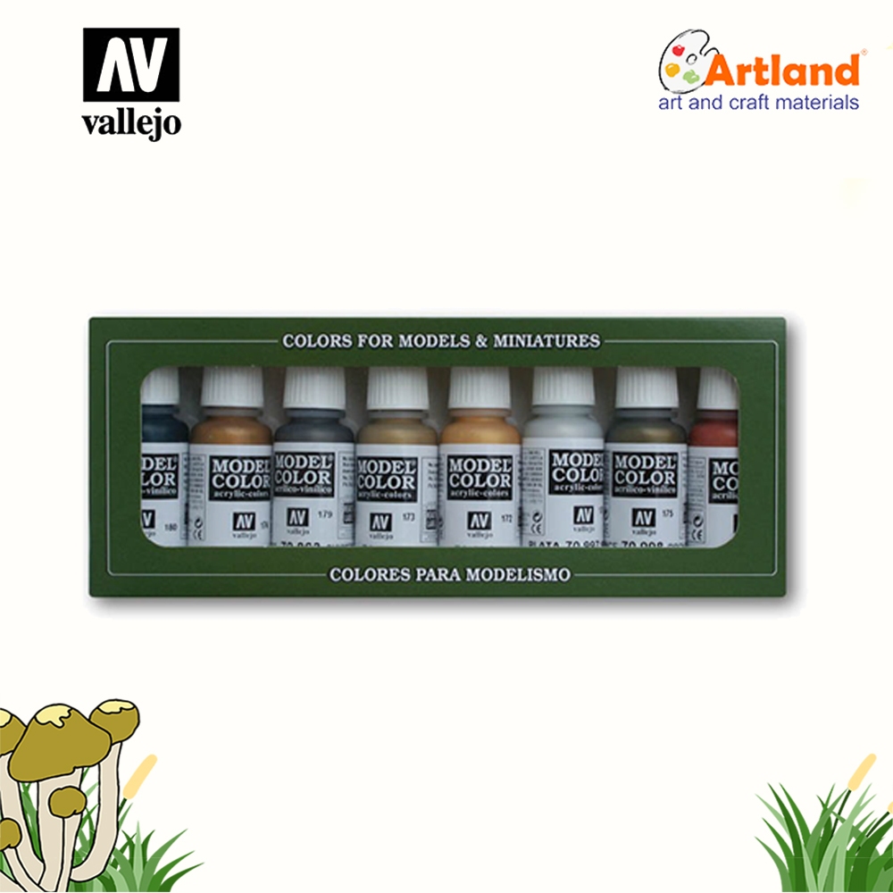

Vallejo Model Color Set 17ml : Metallic 70118