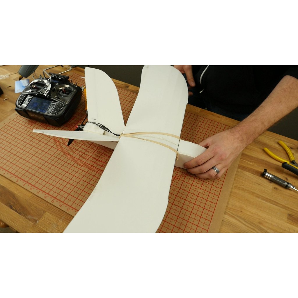 FT Mini Sparrow kit, Rc pesawat, Rc Plane Flite test Aeromodelling Radio control Plane (CNC Cutting)