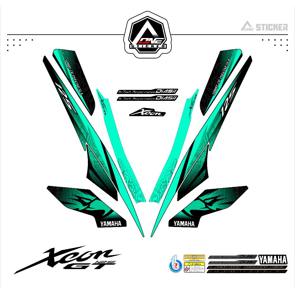 STIKER STRIPING XEON GT 125 MOTIF 18 / STIKER / STICKER / XEON GT 125 / GT / XEON GT / YAMAHA / STRI
