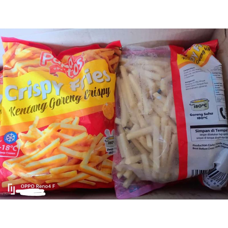 

Kentang crispy fries papa TOS 1kg