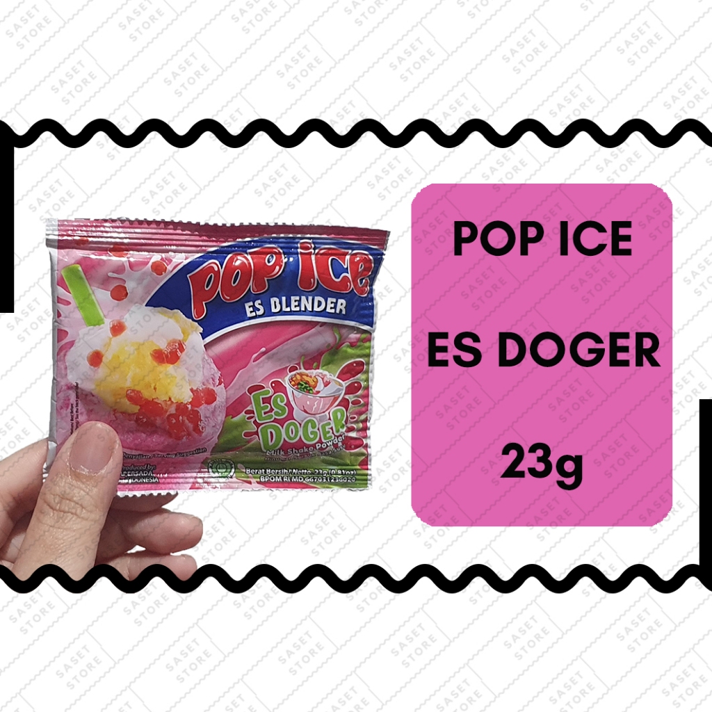 

Pop Ice Es Doger 23g Sachet Minuman Serbuk Susu