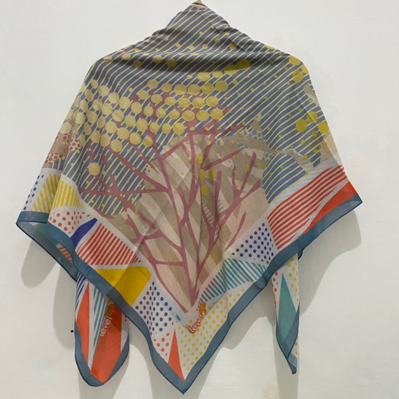 Preloved Hijab Level Scarves | Preloved Hijab Level Up | Preloved Hijab Motif Premium