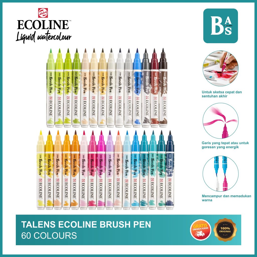 

Talens Ecoline Brush Pen Part 1