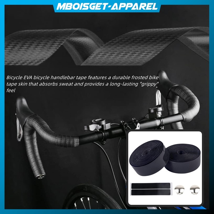 MBOISGET - BARTAPE SEPEDA BALAP FIXIE FIXED GEAR ROADBIKE Bicycle Handlebar Tape Non-Slip Comfort Ro