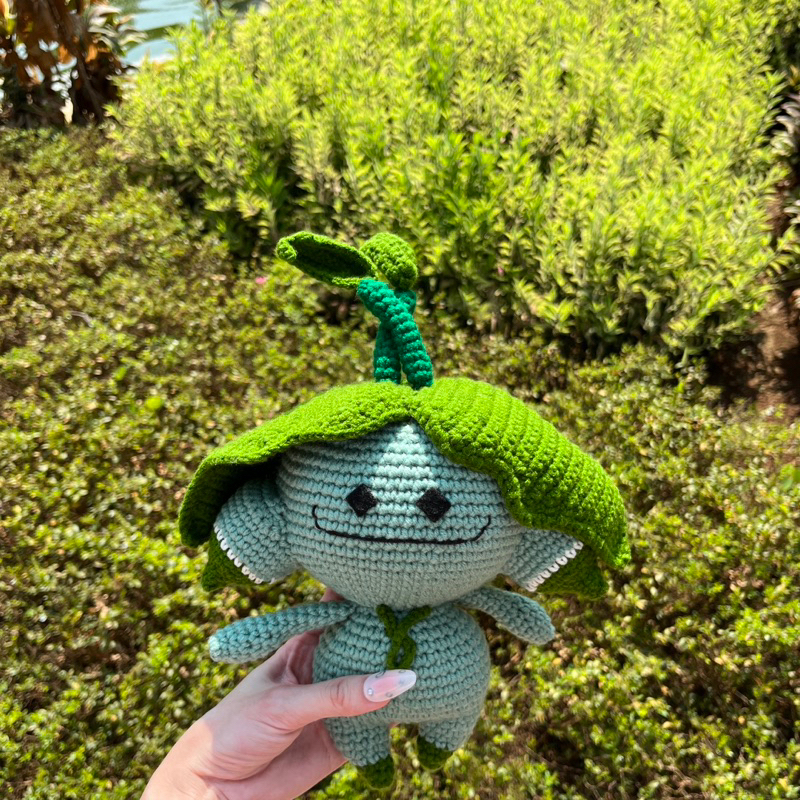 genshin impact aranara crochet doll / amigurumi