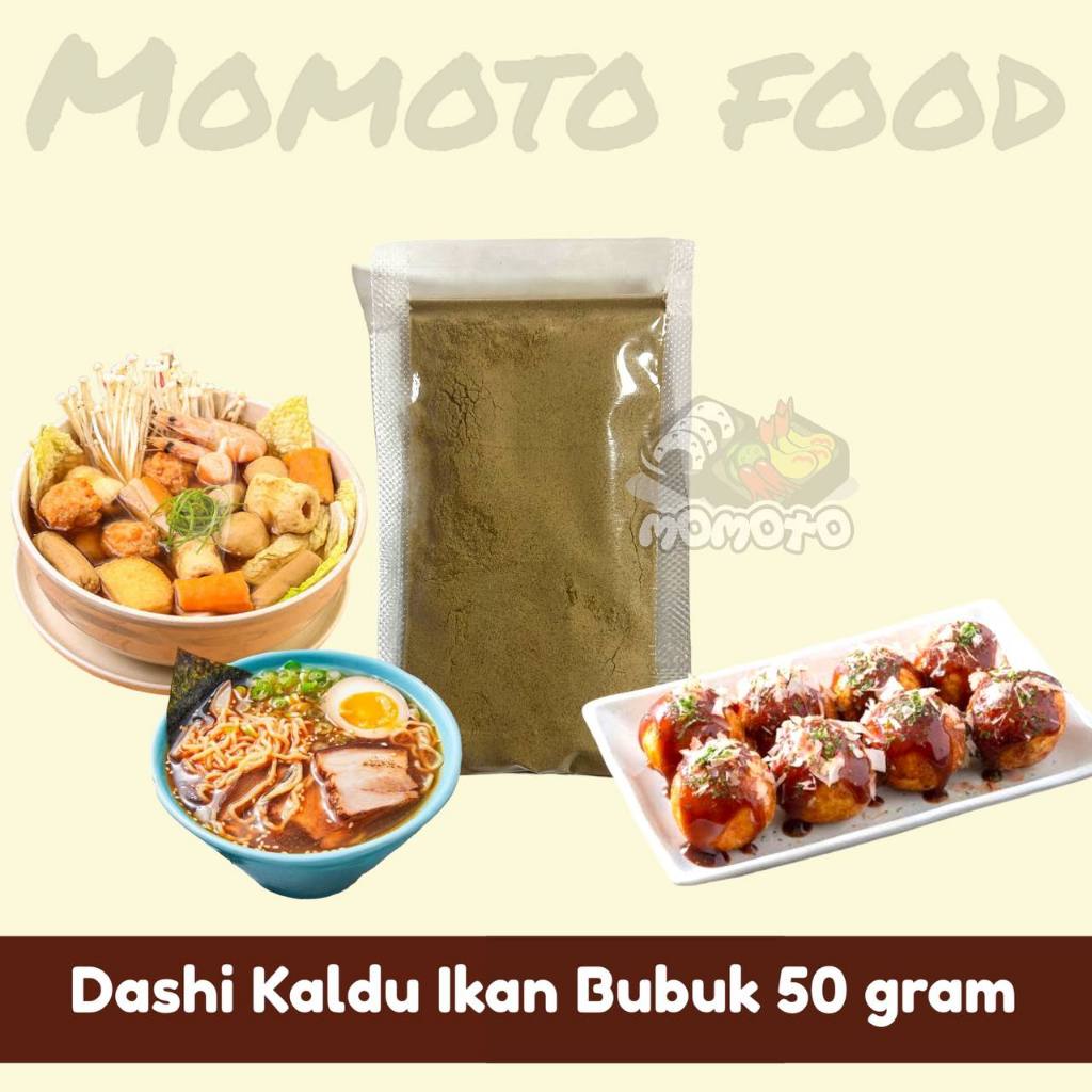 

Dashi Halal Kaldu Ikan Bubuk 50 gram Jepang