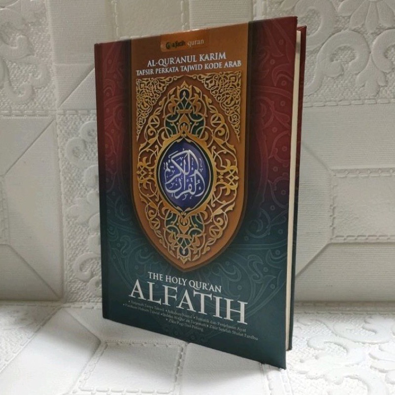 Alquran Alfatih A4, Terjemah Per Kata Alquran Al Fatih Tajwid Kode Arab Al-qur'anul Karim