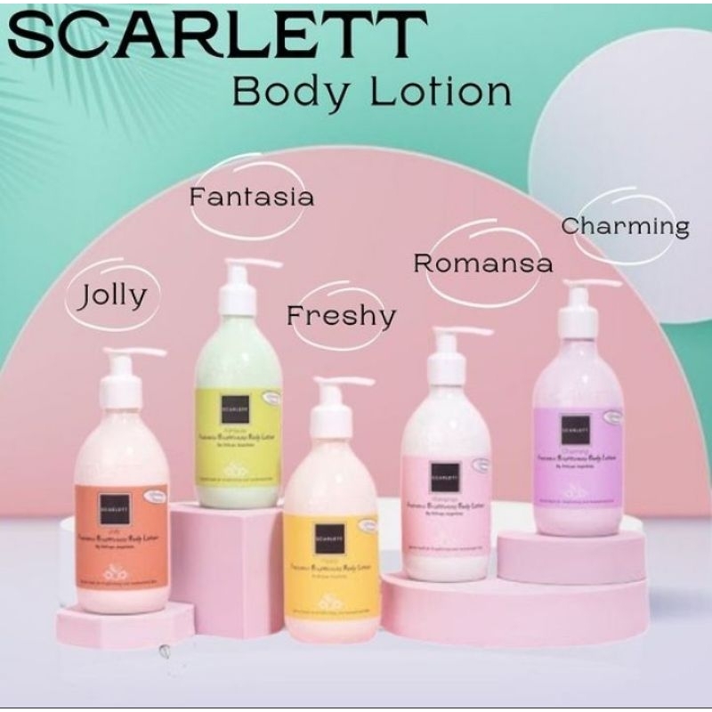 SCARLETT BODY LOTION | SCARLETT LOTION WHITENING