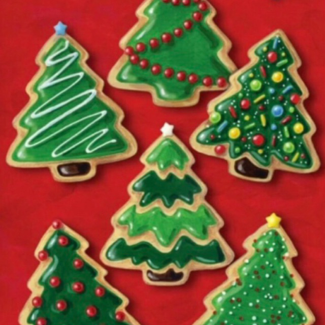 

Christmas Cookies Tree (Xmas / Kukis Natal Collection) - Sugar Cookies / Decorated Cookies / Kukis Hias
