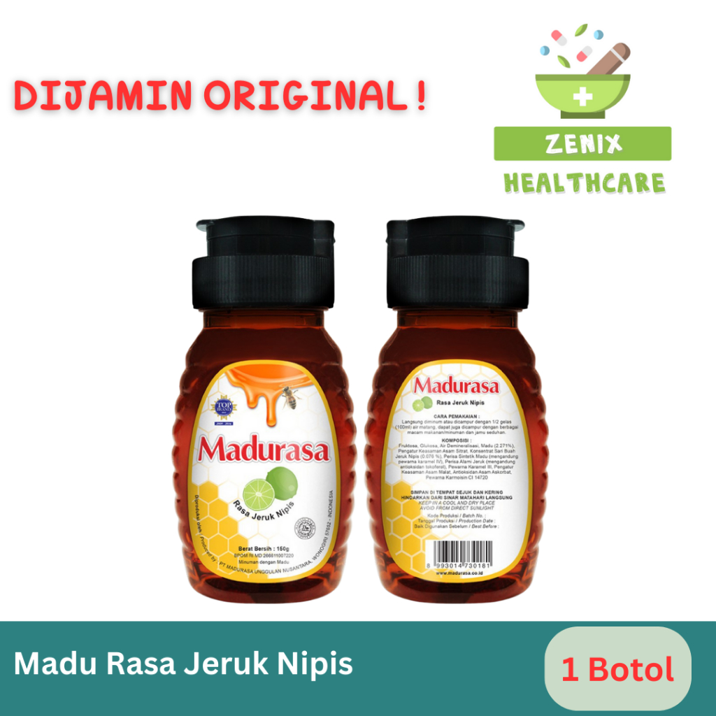 

Madurasa Jeruk Nipis 150 gr