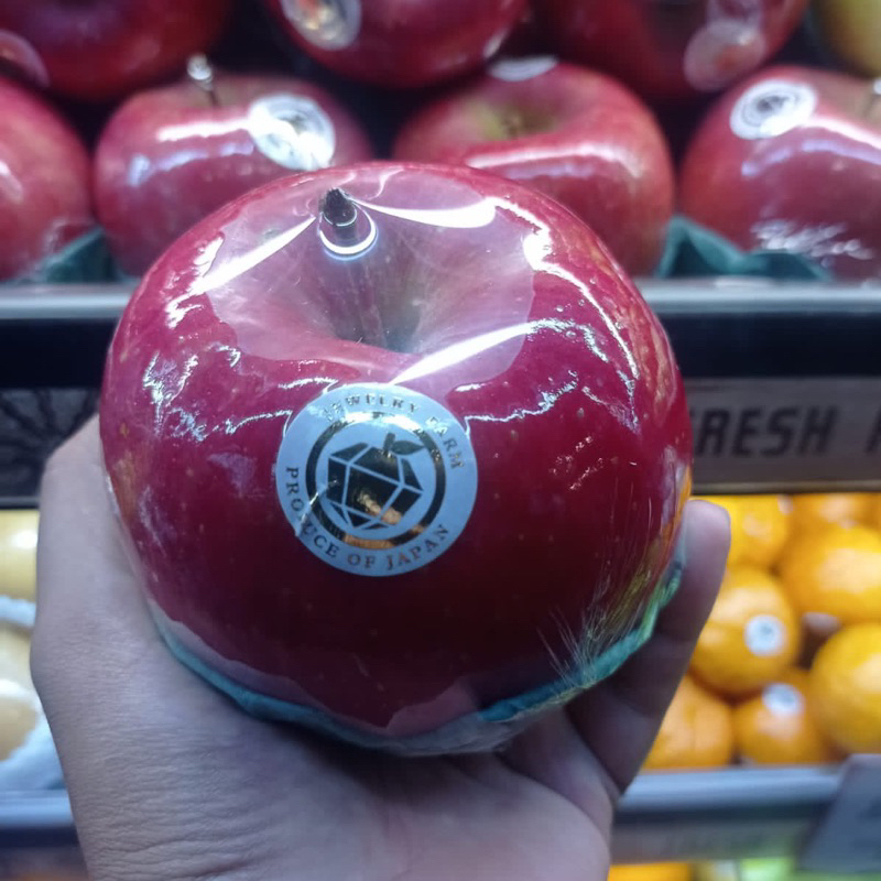 Apel fuji jepang | apel fuji manis garing | Buah apel jepang fresh 1kg