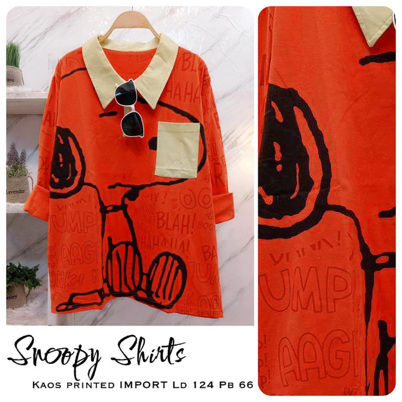 Blouse snoopy import