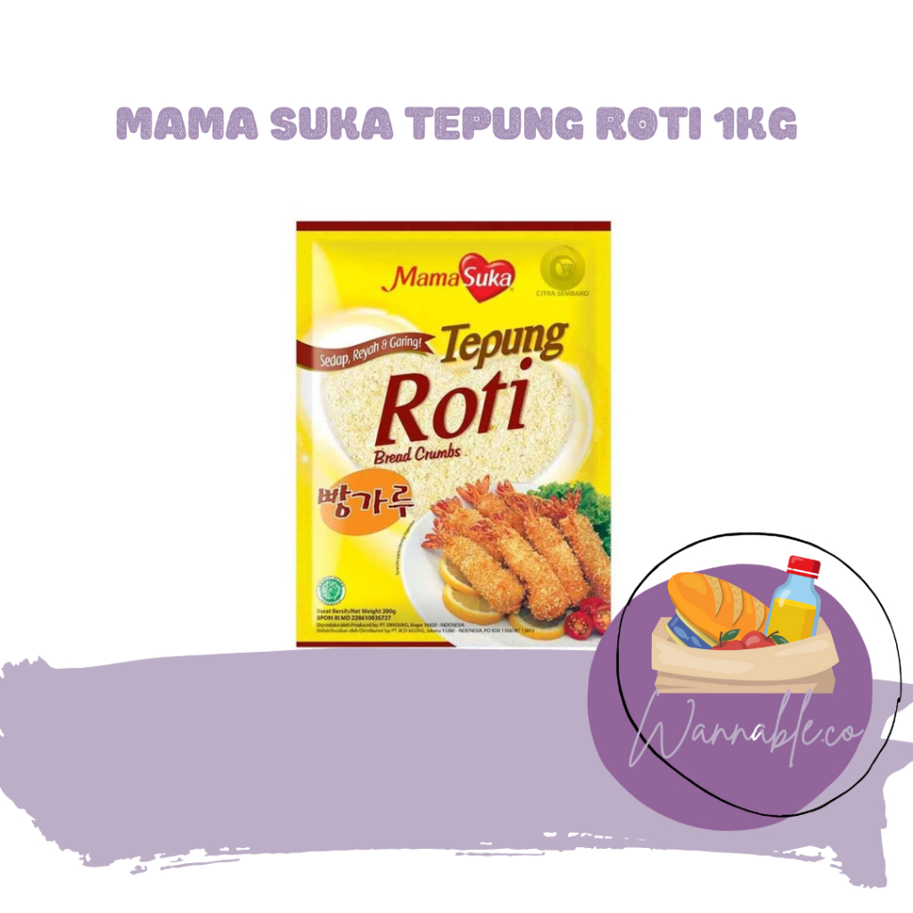 

MAMA SUKA TEPUNG ROTI 1KG